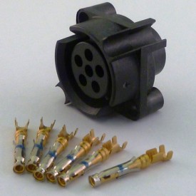 BA5590 Short Female Connector with Pins